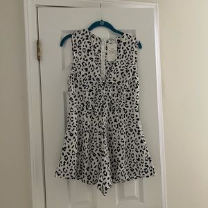 TCEC Animal Print Romper